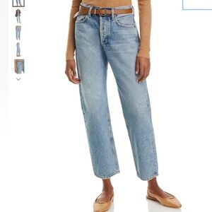 Agolde Light Blue Straight Leg Women's Jeans